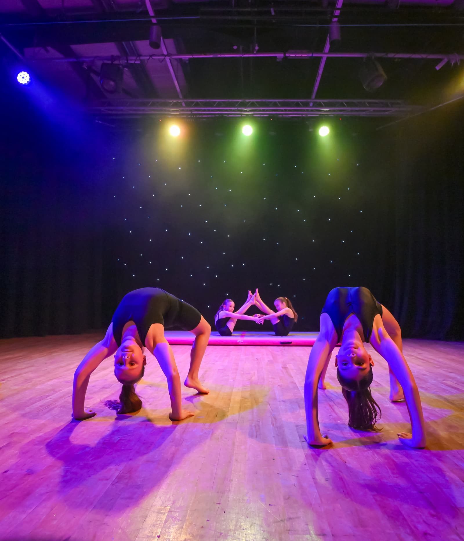 Studio acro session