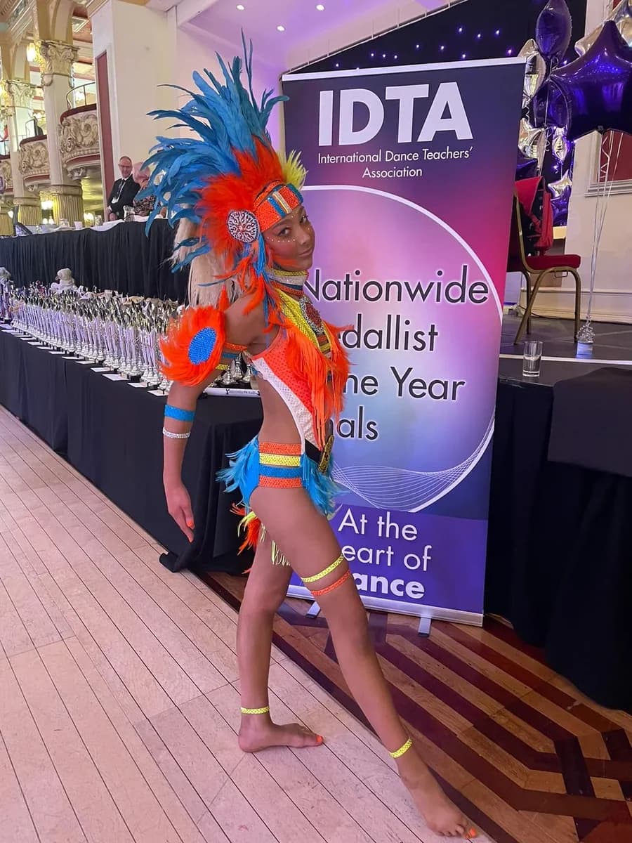 Competition floor, solo work