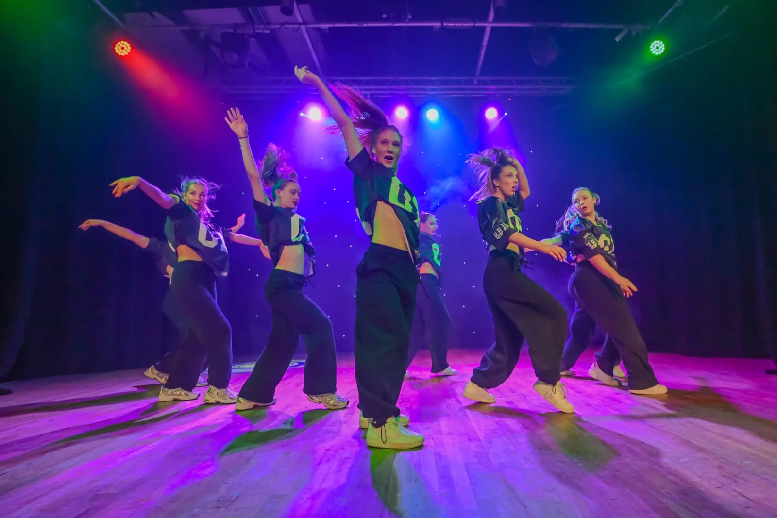 Commercial dance group routine at Star-Struck in Solihull