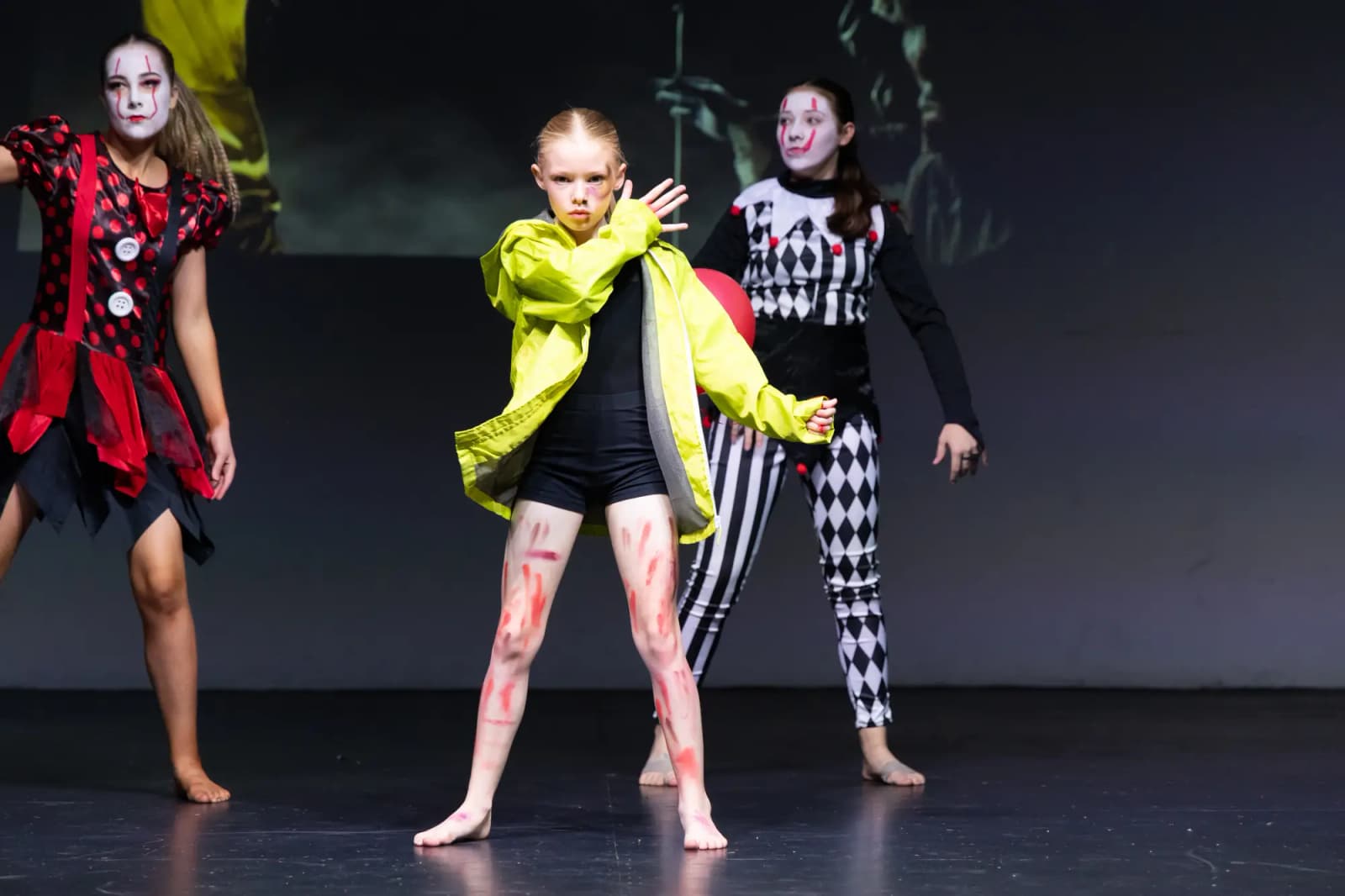 Immy on stage at the annual show