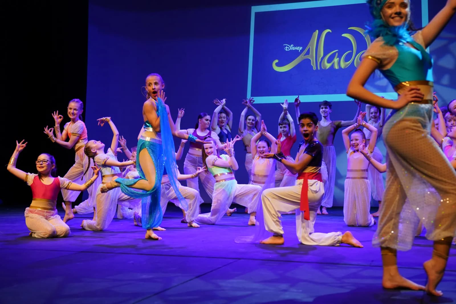 Aladdin ensemble number performed by Star-Struck students