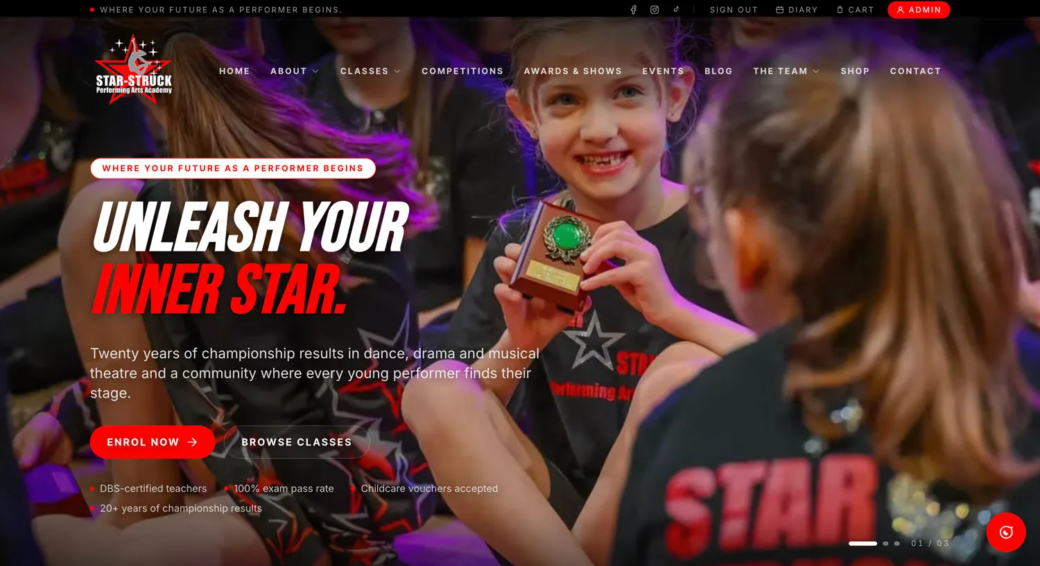 Welcome to Our Brand-New Website — The Curtain Rises on Something Special