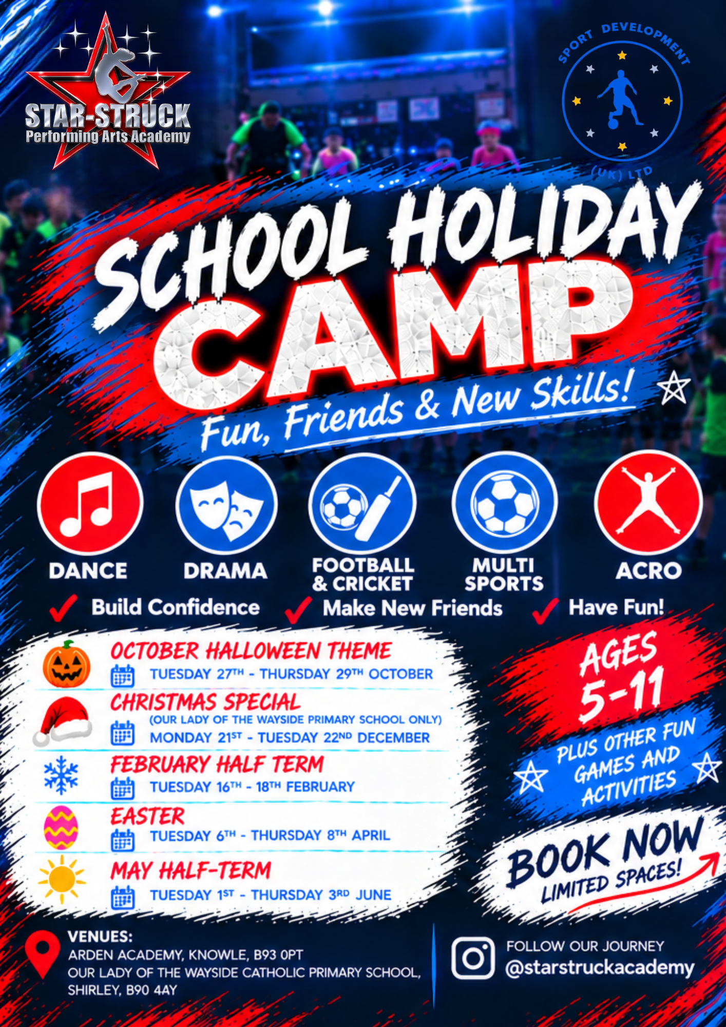 October Fun Days at Star-Struck Performing Arts Academy